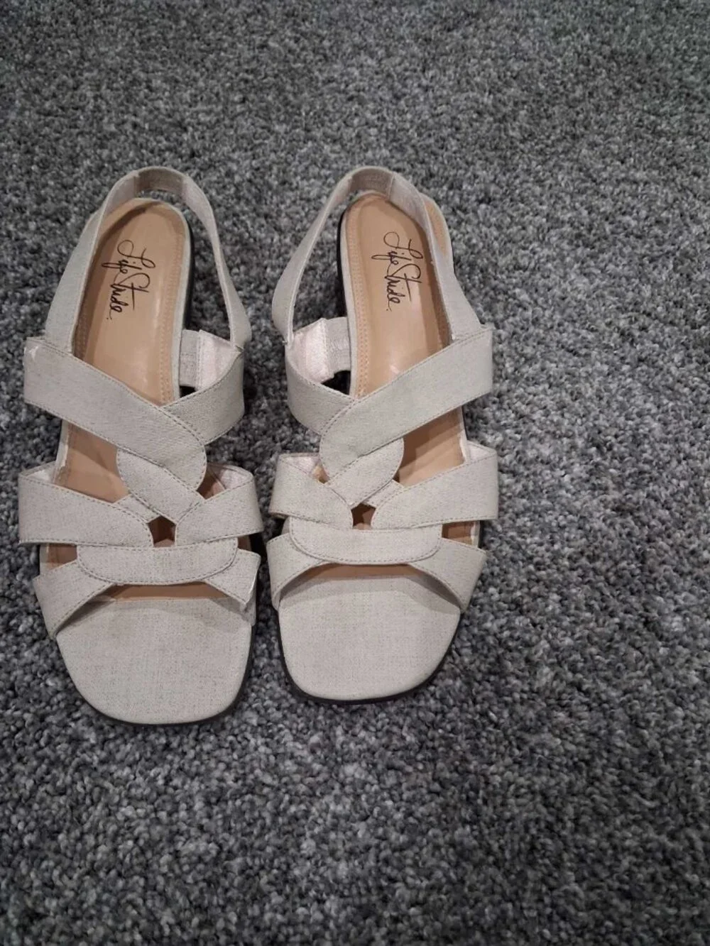 LifeStride Murano Slingback Sandals – Size 9